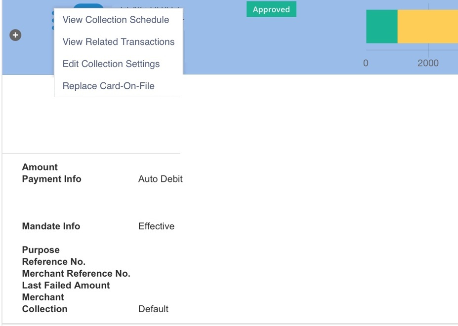 image 5 sample 3 dots selection for auto debit (step 6b)
